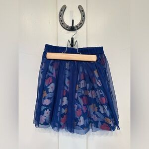 Hanna Andersson tulle floral skirt